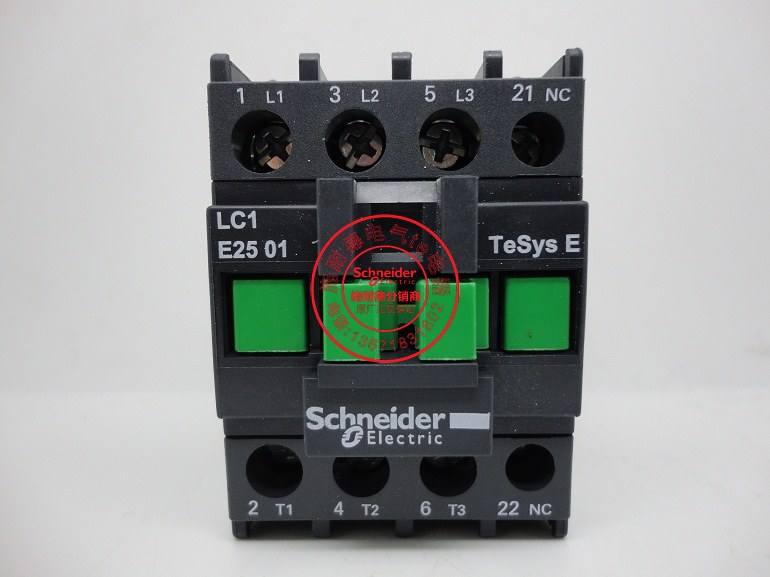 Authentic Schneider Schneider contactor LC1E25 LC1E2501... N,Contactor