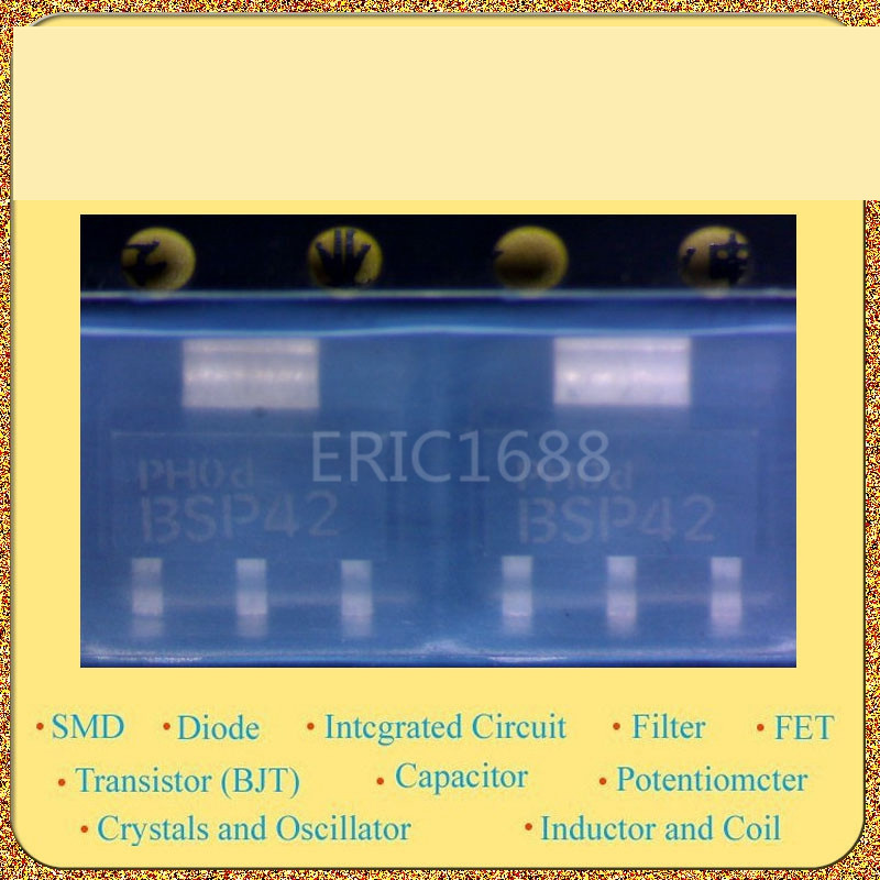 BSP42 SOT-223 pen NPN triode printing: BSP42 NXP/PHILIPS,Integrated Circuit