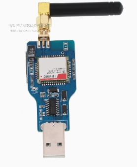 USB to GSM serial port GPRS SIM800C module with computer control for ...